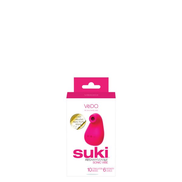 Suki Rechargeable Sonic Vibe - Foxy Pink