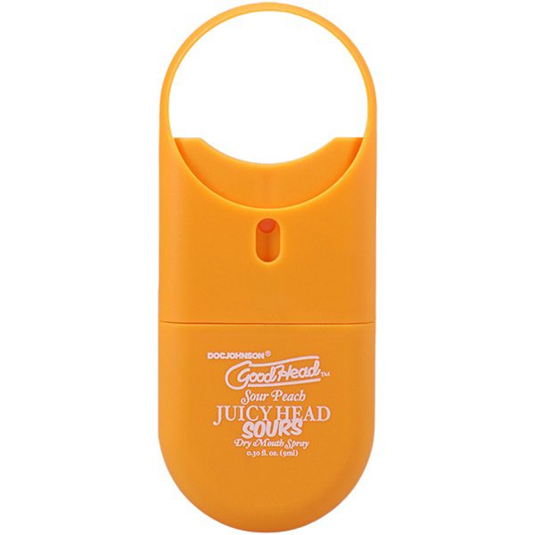 Goodhead Juicyhead Dry Mouth Spray to Go - Sour Peach .30 Oz