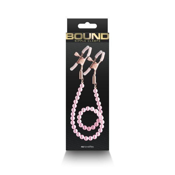 Bound - Nipple Clamps - Dc1 - Pink