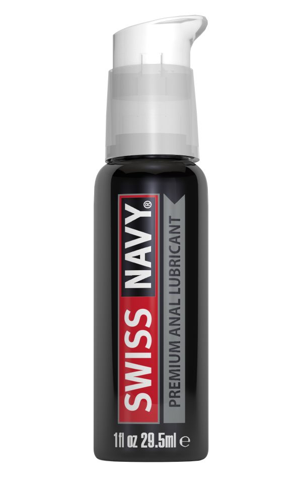 Swiss Navy Premium Silicone Anal Lubricant - 1 Oz.