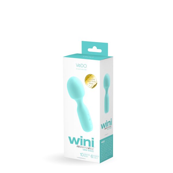 Wini Rechargeable Mini Wand - Turquoise