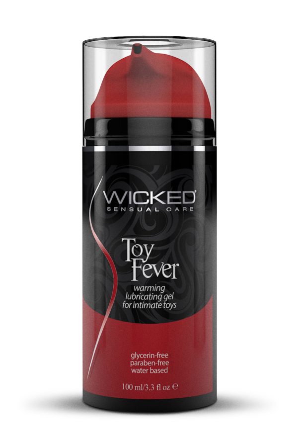 Toy Fever Warming Lubricating Gel for Intimate  Toys - 3.3 Fl. Oz.