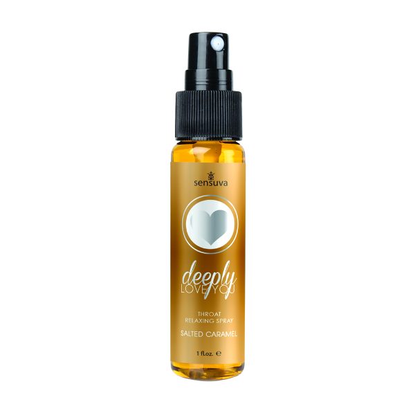 Deeply Love You Throat Relaxing Spray - Salted  Caramel - 1 Fl. Oz.