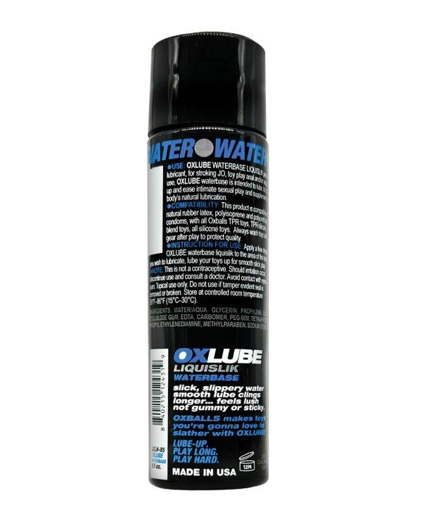 Oxlube Waterbased 8.5 Oz