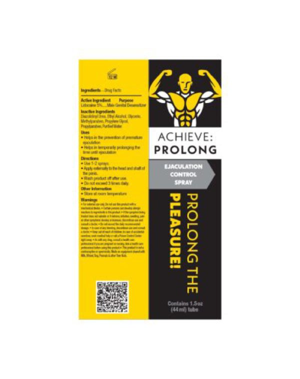 Achieve Prolong - Ejaculation Control Spray 1 Oz