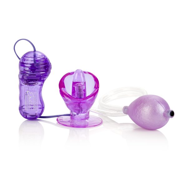 Shane's World Vibrating Turbo Suction Tongue -  Purple