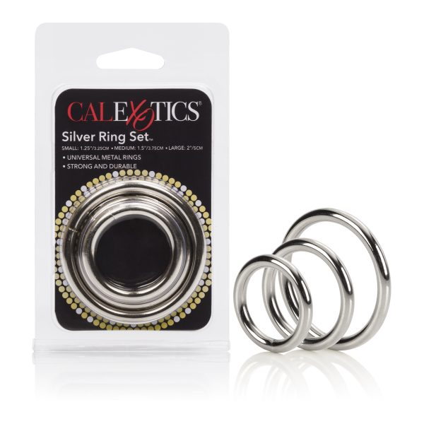 Silver Ring 3 Piece Set