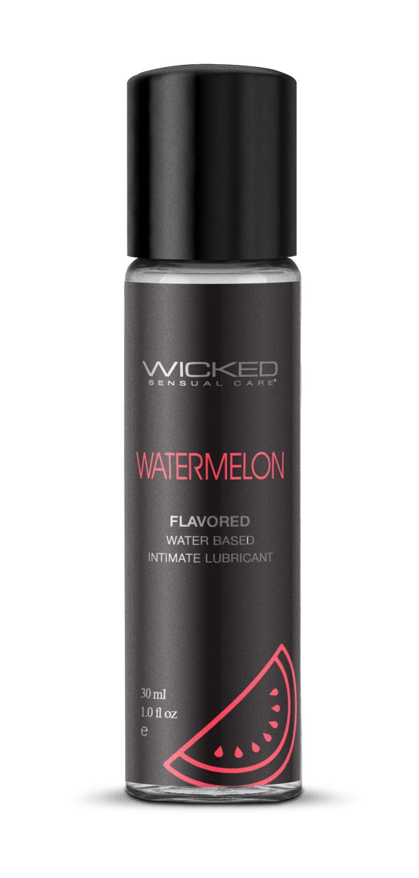 Aqua Watermelon Flavored Water Based Intimate  Lubricant - 1 Fl. Oz.