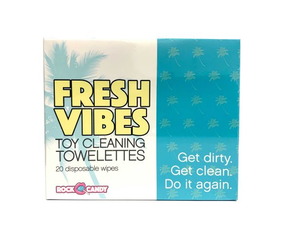 Fresh Vibes Individual Wipes - Box of 20