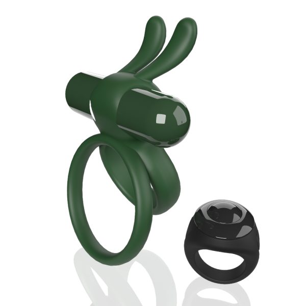 Screaming O Remote Controlled Ohare XL Vibrating  Ring - Green