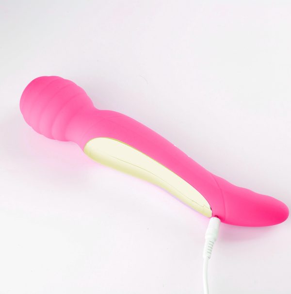 Zoe Twisty Dual Vibrating Pleasure Wand - Pink