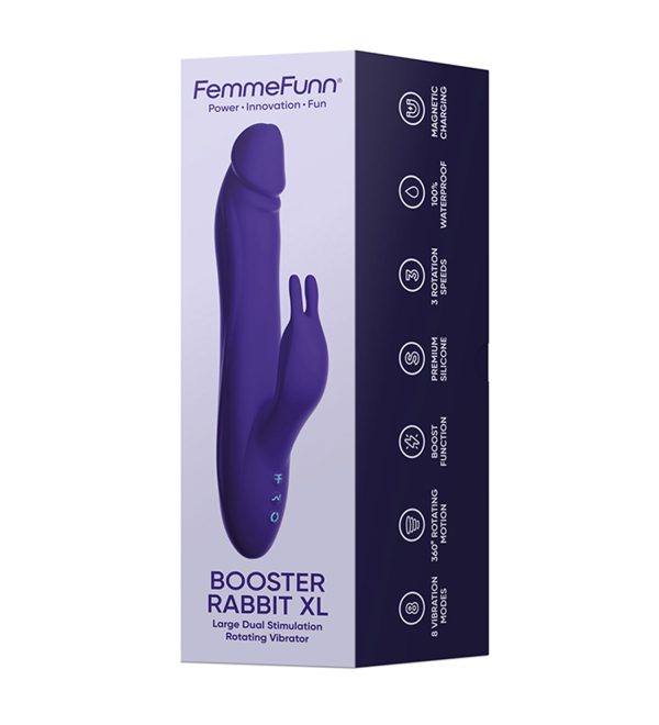 Booster Rabbit XL - Dark Purple