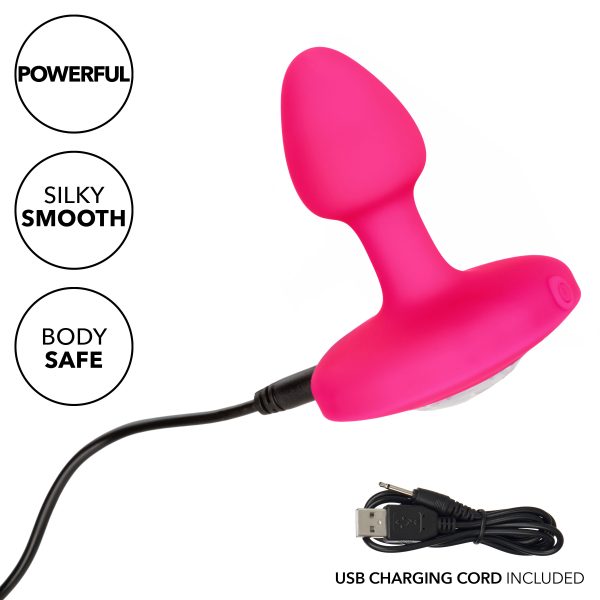 Cheeky Gems - Small Rechargeable Vibrating Probe - Vibrating Probe - Pink