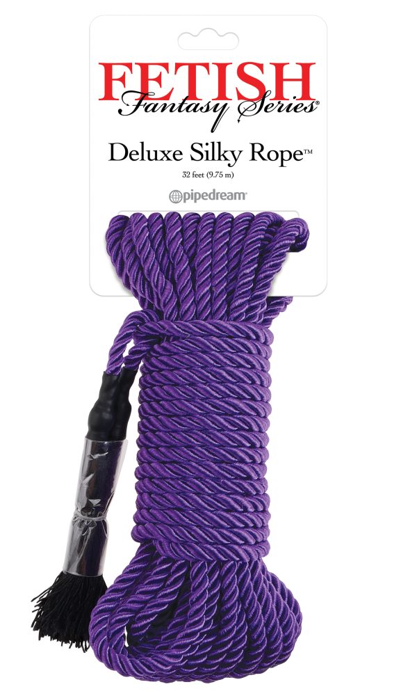 Fetish Fantasy Series Deluxe Silky Rope - Purple