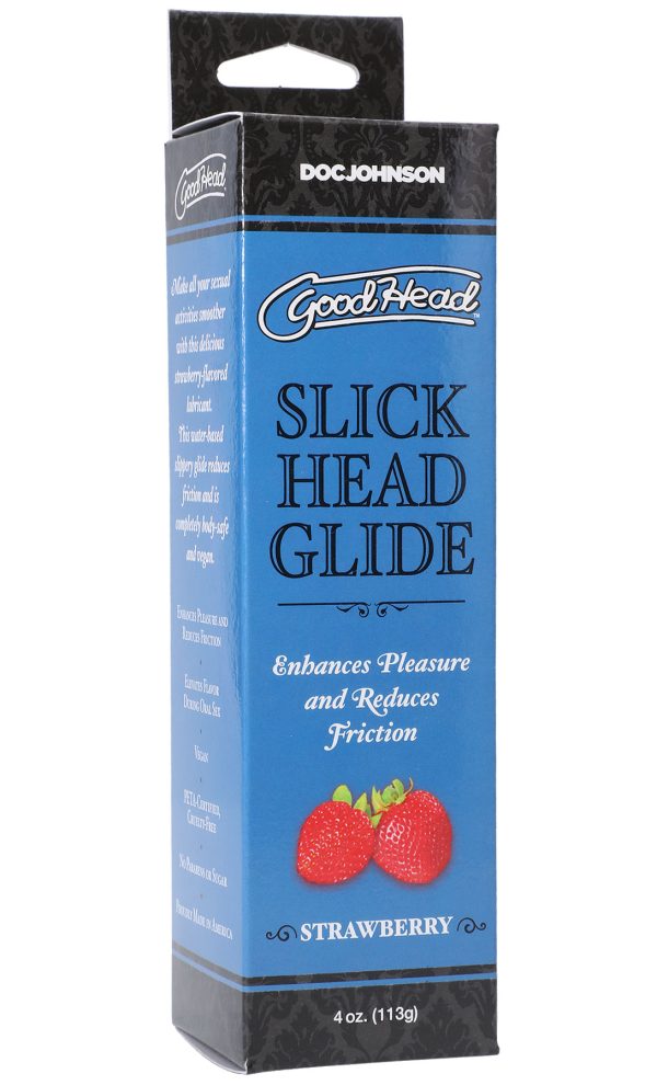 Goodhead - Slick Head Glide - Strawberry - 4 Oz.