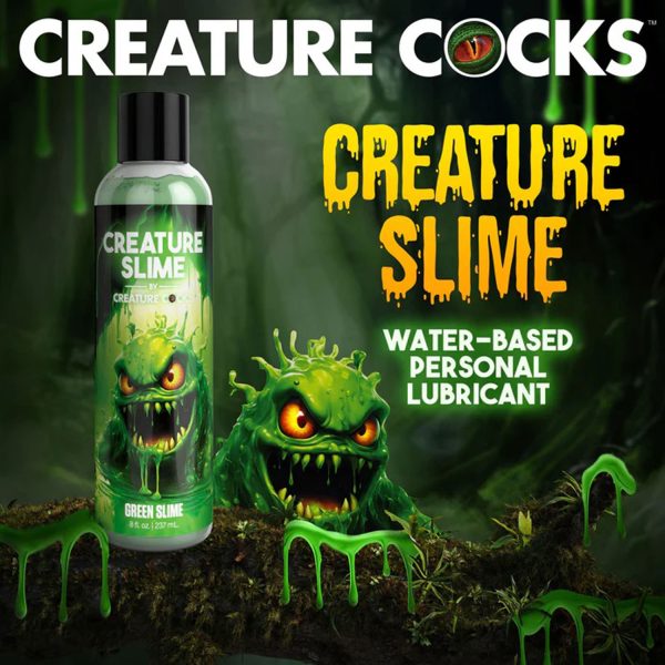 8oz Creature Slime Green Slime Water-Based - Lubricant