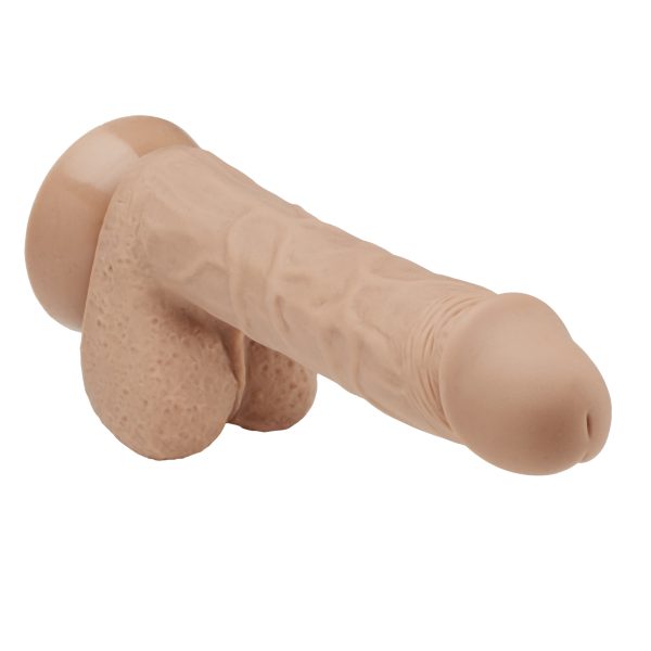 7 Inch Silicone Pro Odorless Dong - Tan