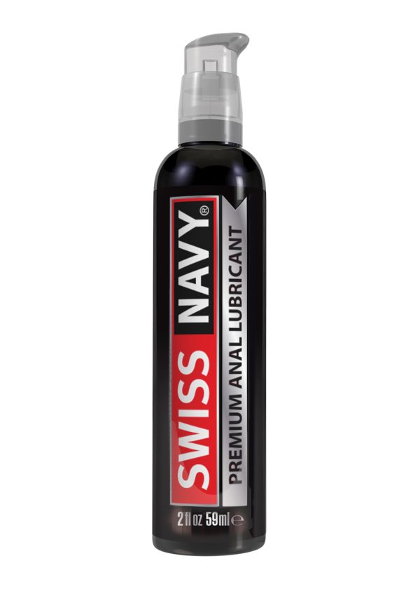 Swiss Navy Premium Silicone Anal Lubricant - 2 Oz.