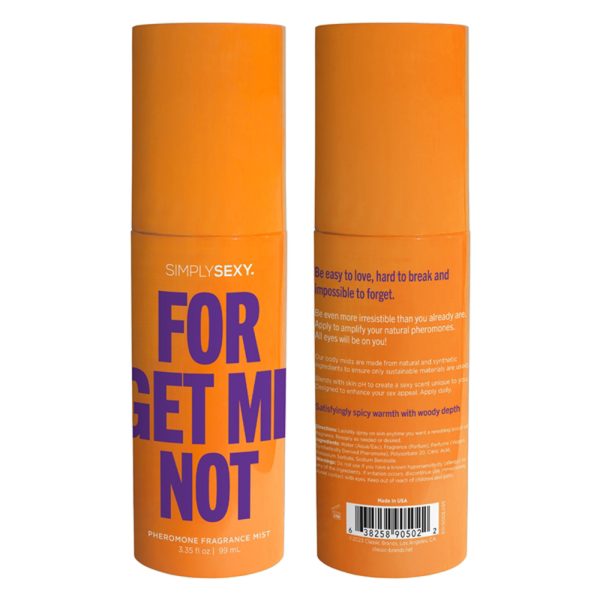 Forget Me Not - Pheromone Fragrance Mists 3.35 Oz