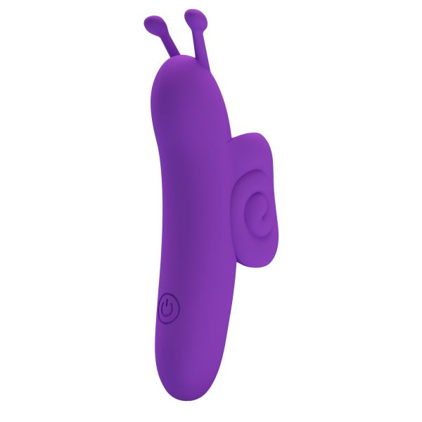 Snail Honey Finger Vibrator - Purple