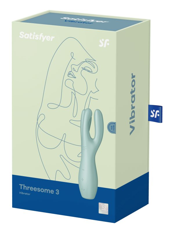 Threesome 3 Vibrator - Mint