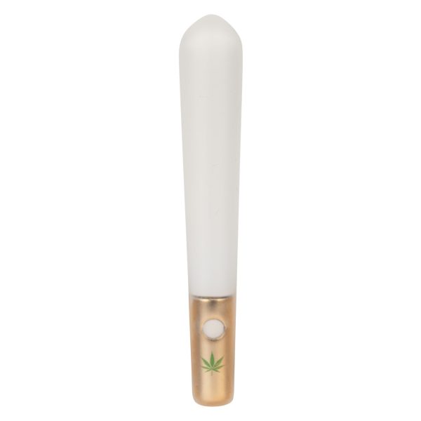 Naughty Bits Smoke Show Mini Joint Vibe - White