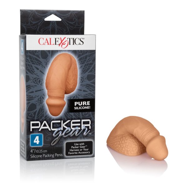 Packer Gear 4 Inch Silicone Packing Penis - Tan