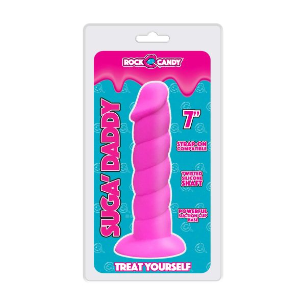 Suga-Daddy 7 Inch Dong - Pink