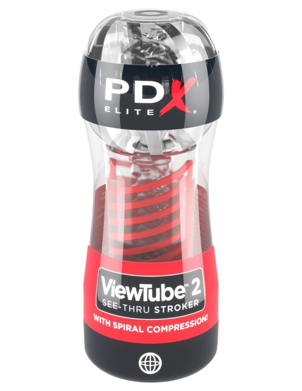 Pdx Elite Viewtube 2 Stroker - Clear