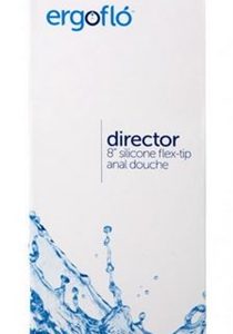 Ergoflo Director 8 Inch Silicone Flex - Tip Anal Douche
