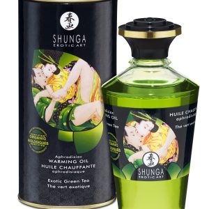 Aphrodisiac Organica Warming Oil - Exotic Green Tea