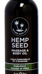 Hemp Seed Massage and Body Oil - Guavalava 2 Fl. Oz/ 60ml