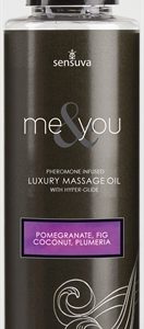 Me and You Massage Oil - Pomegranate Fig Coconut Plumeria - 4.2 Oz.