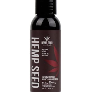 Hemp Seed Massage Lotion - Kashmir Musk 2 Oz