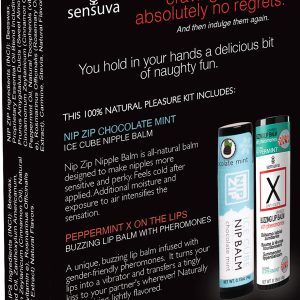 Lips and Nips Pleasure Kit Chocolate-Peppermint