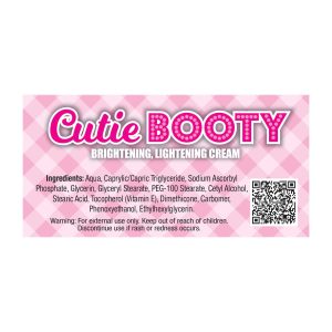 Cutie Booty Anal Bright Cream 1.5 Oz