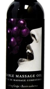 Edible Massage Oil - Grape - 2 Fl. Oz.